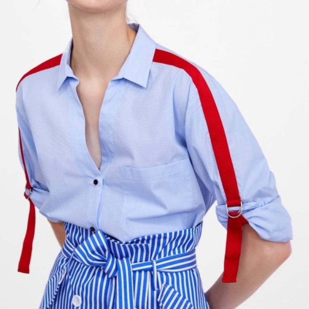 Zara Side Band Shirt